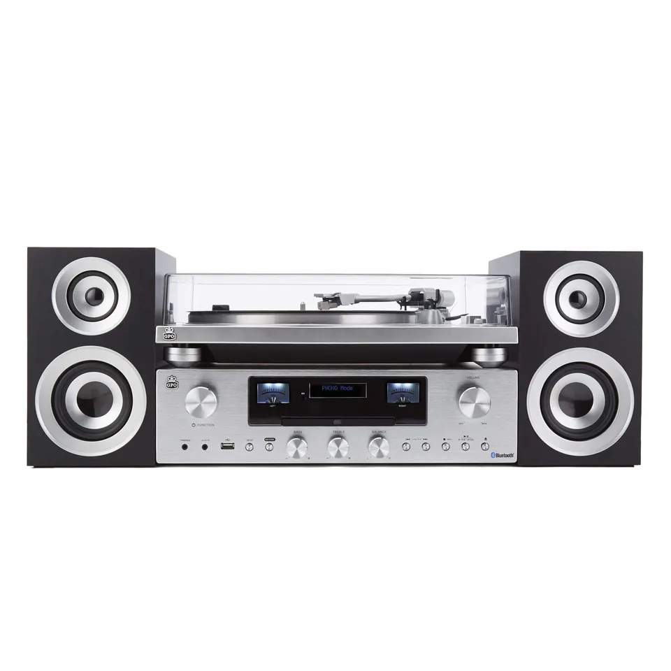 gpo-pr100-pr200-plattenspieler-hifi-system-silber-mit-dab image 1