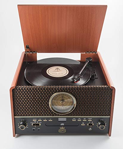 gpo-chesterton-musikzentrum-braun-plattenspieler-mit-cd-und-kassette image 7
