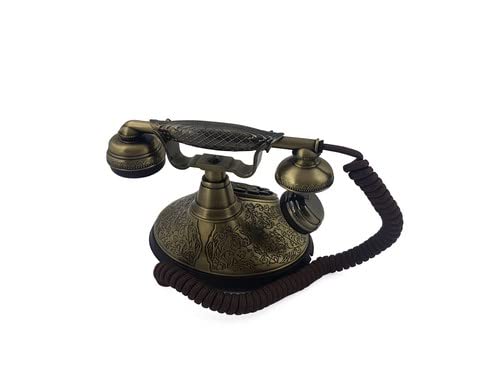 gpo-duchess-retro-telefon-bronze-drucktasten-analog image 6