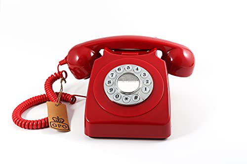 gpo-746-festnetztelefon-retro-tischtelefon-creme-analog image 8