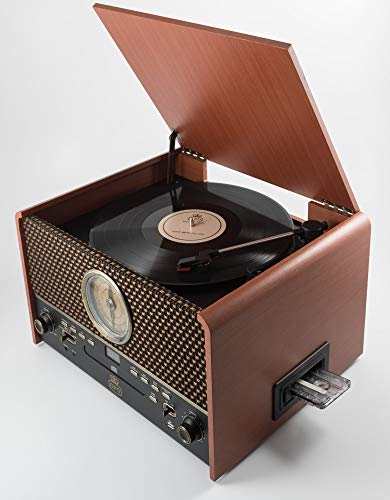 gpo-chesterton-musikzentrum-braun-plattenspieler-mit-cd-und-kassette image 8