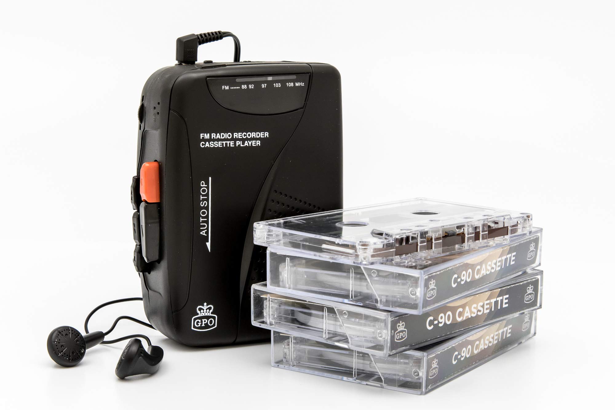 gpo-personal-kassettenrecorder-radio-schwarz-mit-lautsprecher image 5