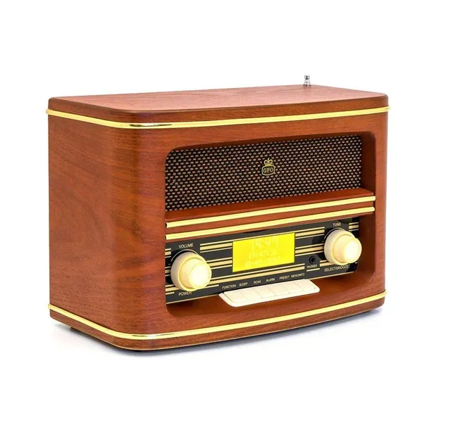 gpo-winchester-dab-retro-radio-holz-60-sender image 1
