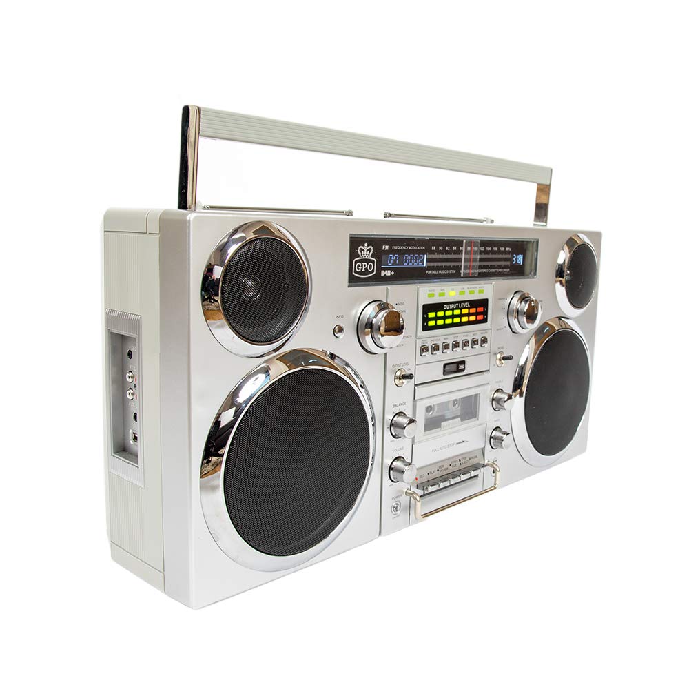 gpo-brooklyn-boombox-schwarz-mit-cd-kassette-und-dab image 6