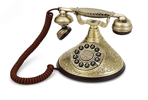 gpo-duchess-retro-telefon-bronze-drucktasten-analog image 8