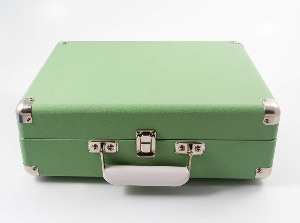 gpo-attach-plattenspieler-koffer-apfelgr-n-mit-usb image 2