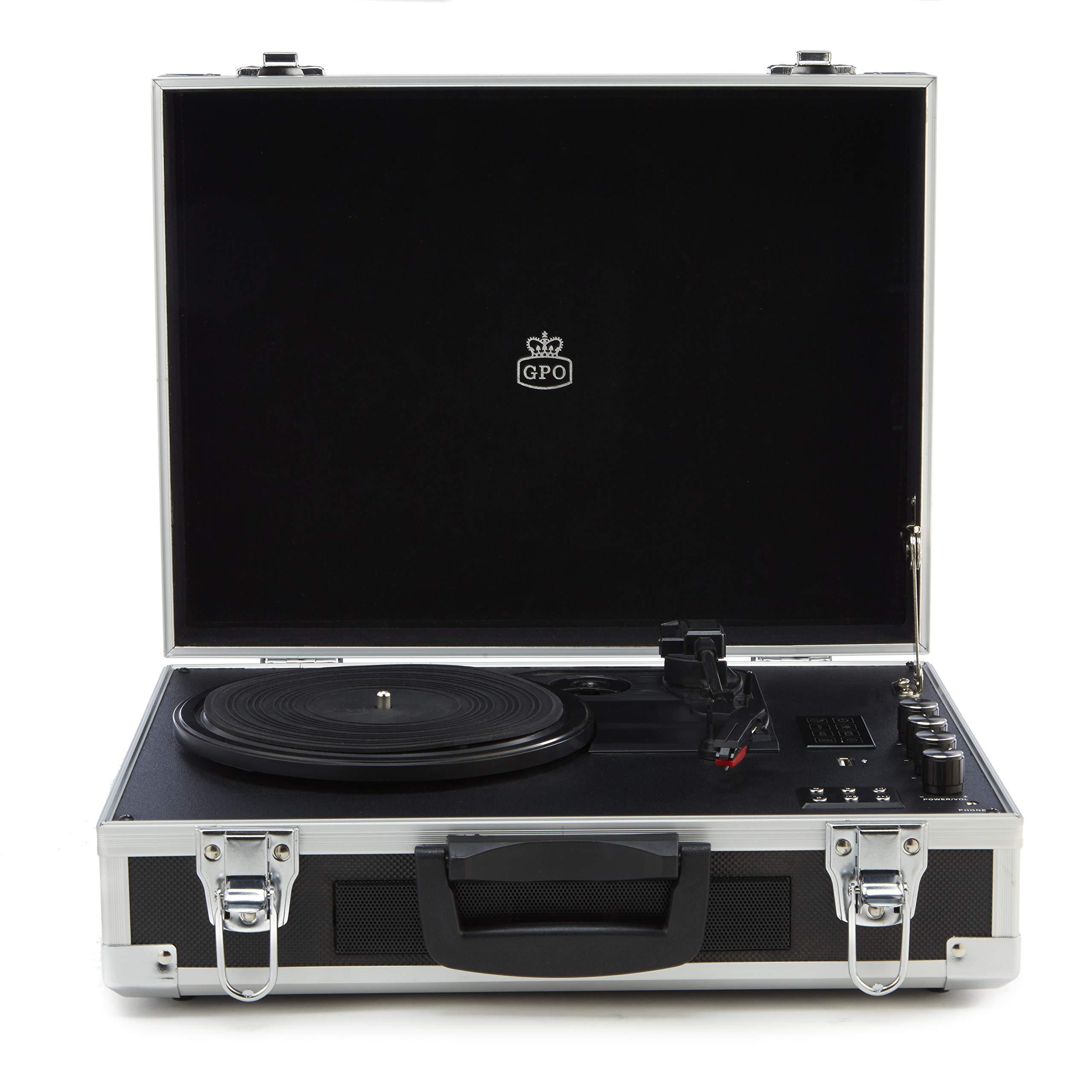 gpo-attach-flightcase-kofferplattenspieler-bluetooth-kassette image 2