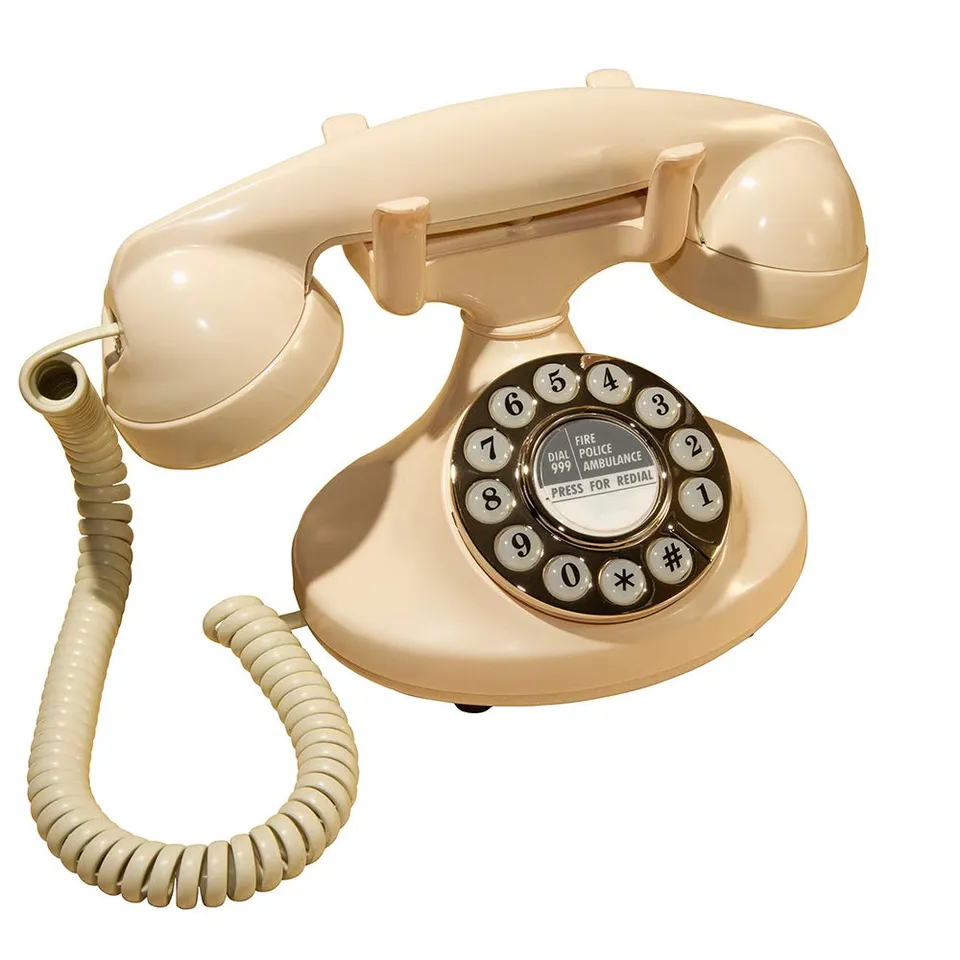 gpo-pearl-retro-telefon-creme-tastentelefon-20er-jahre-design image 1
