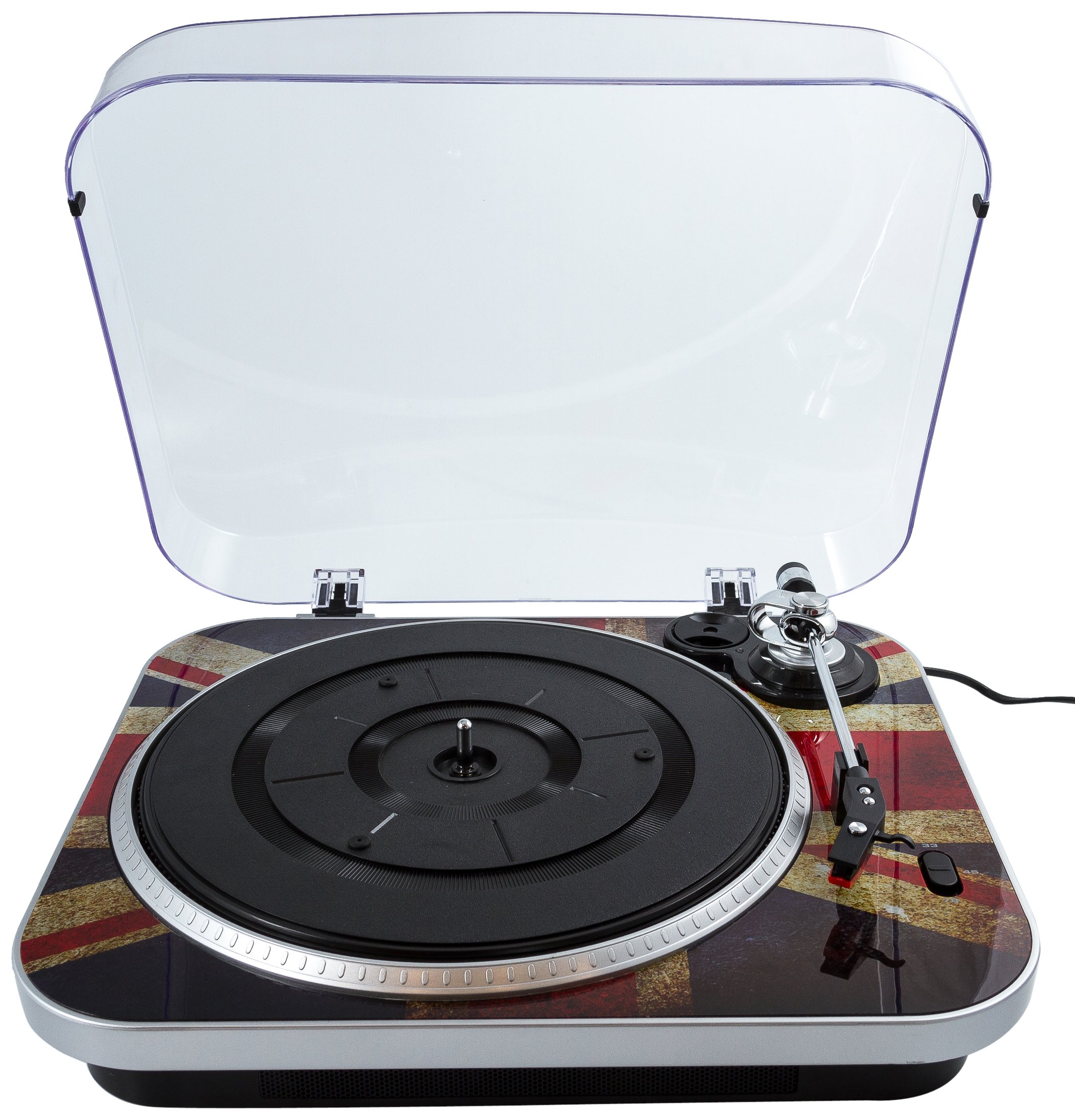 gpo-jam-plattenspieler-union-jack-vinyl-player-mit-lautsprecher image 1