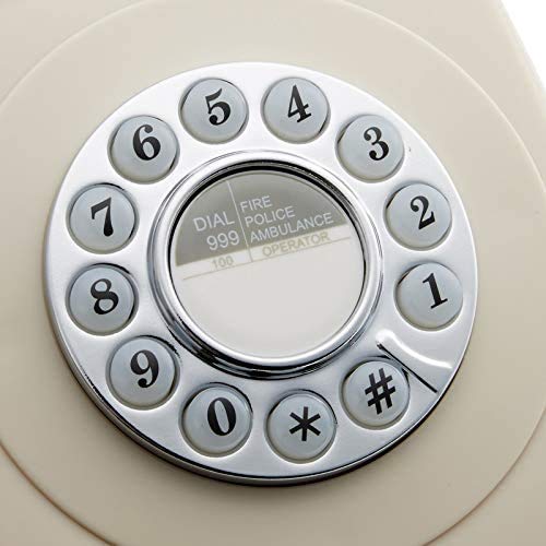 gpo-746-festnetztelefon-retro-tischtelefon-creme-analog image 6