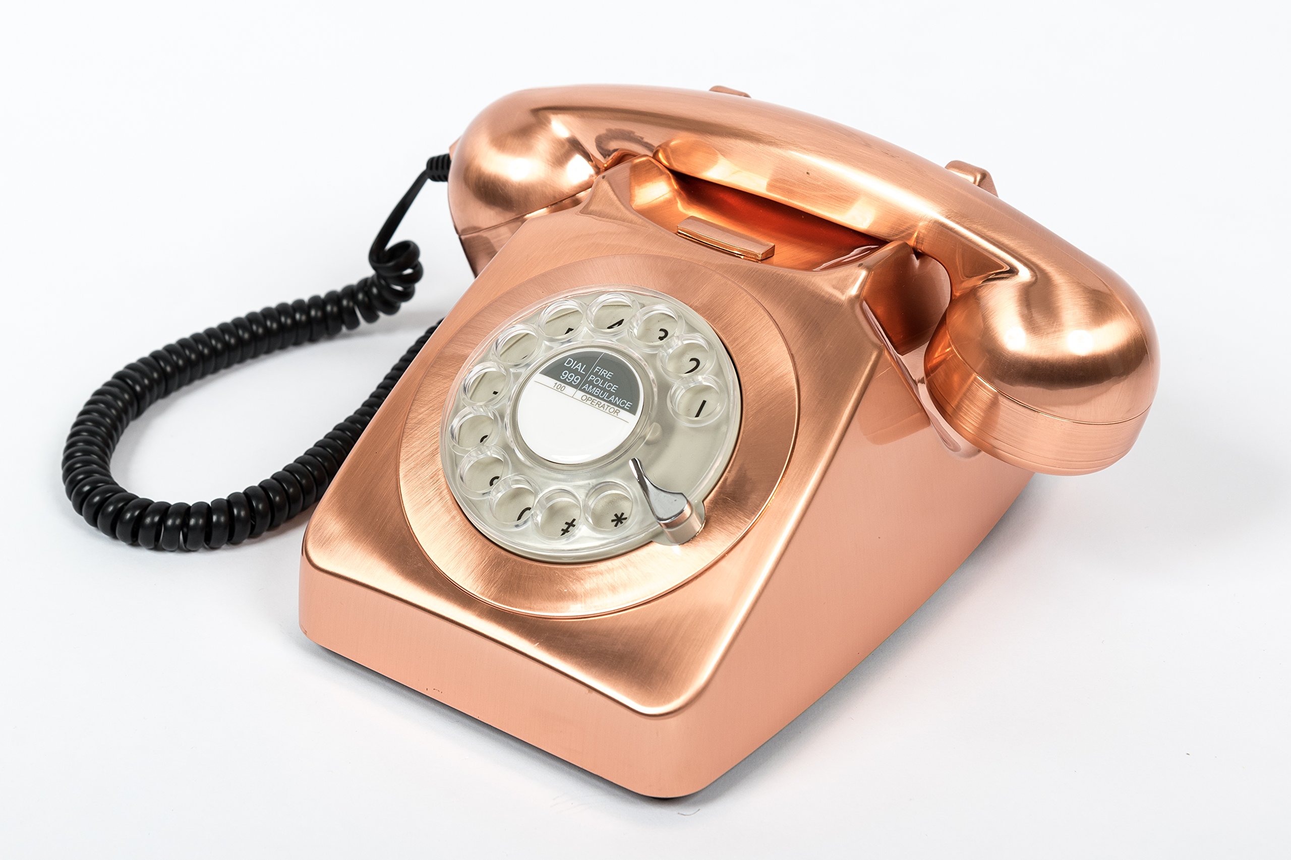 gpo-746-retro-festnetztelefon-w-hlscheibe-bronze-mit-glocke image 3