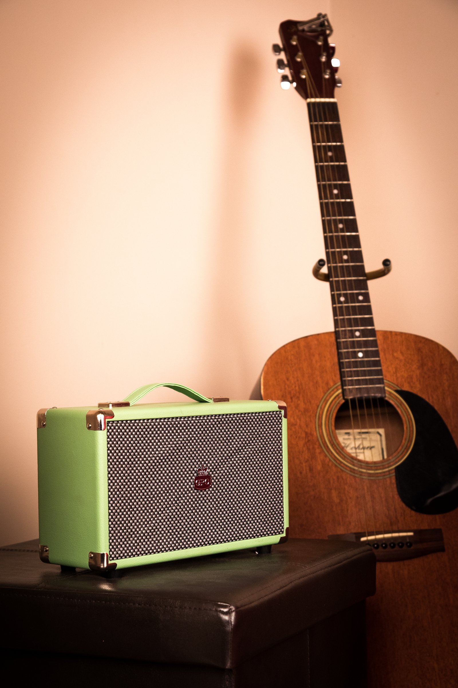 gpo-westwood-bluetooth-lautsprecher-mintgr-n-retro-box-25-watt image 2