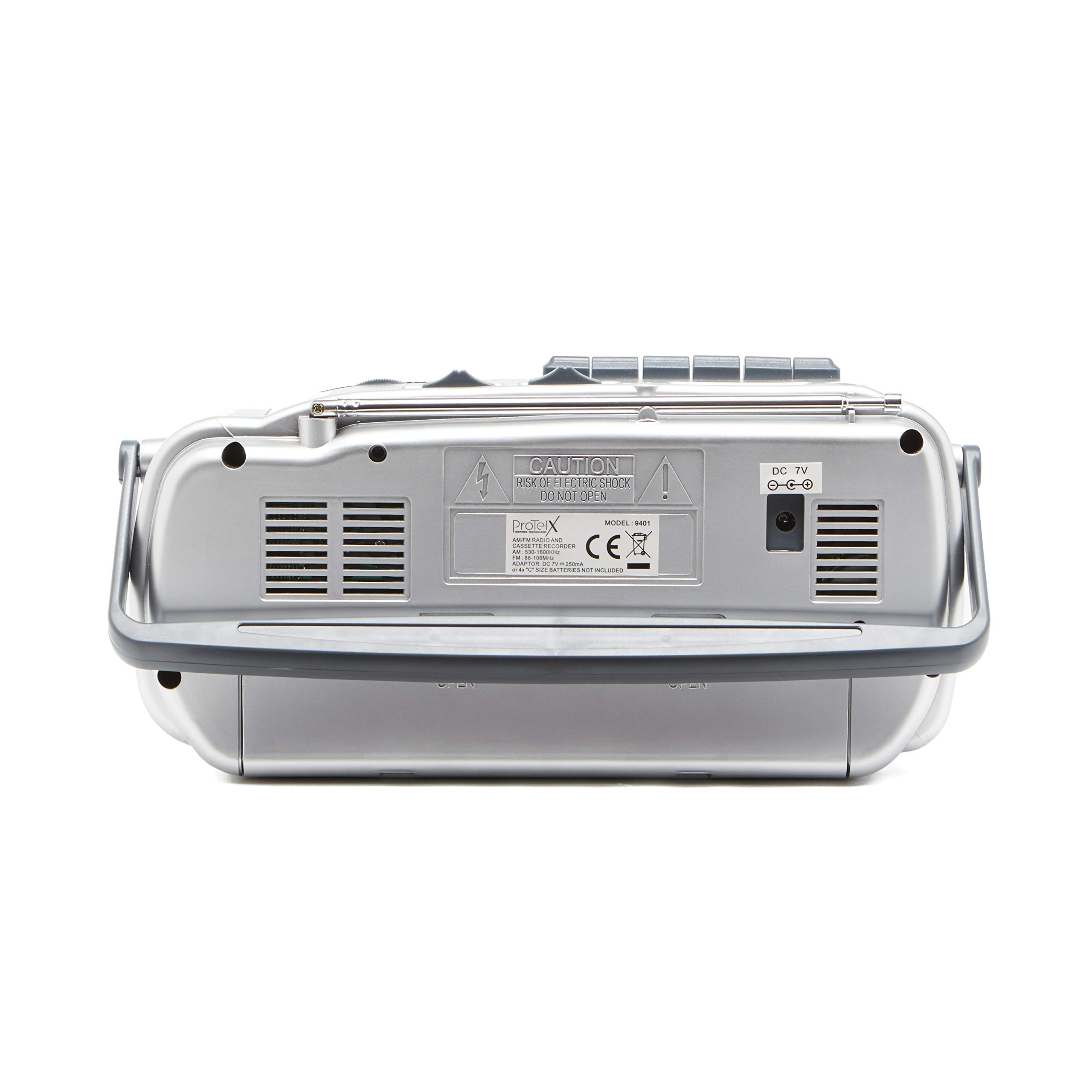 gpo-9401-w9401-radiorekorder-silber-mit-ukw-mw-und-kassette image 5