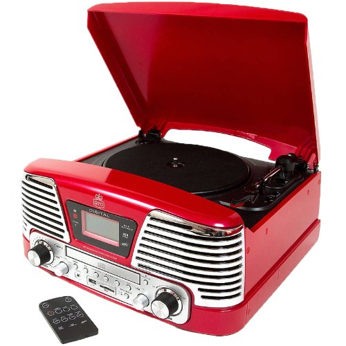 gpo-memphis-4-in-1-plattenspieler-schwarz-cd-usb-fm-radio image 5